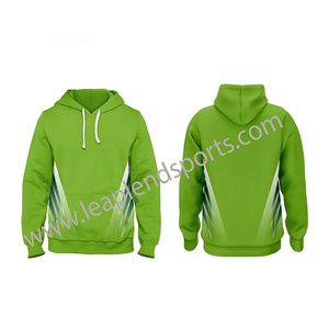 เสื้อฮู้ดผ้าฟลีซของผู้ชายเสื้อสวมหัวมีฮู้ดพิมพ์ลายพัฟระบายอากาศโลโก้ออกแบบได้ตามต้องการ - Product Image 3