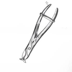 Aplicador de instrumentos veterinarios de 17cm de acero inoxidable Manual personalizado de Venta caliente para equipo de sujeción - Product Image 5