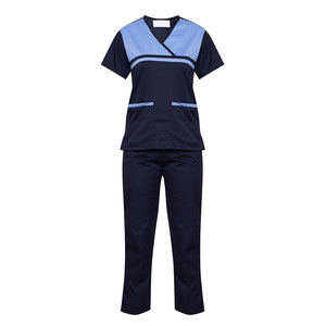 High Quality Women's Short Sleeve <b>Scrubs</b> Custom Logo Medical Uniforms Hospital Clothing <b>Scrubs</b> <b>Sets</b> - Product Image 5