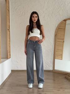 Women's Fashion Jeans High-Quality <b>Denim</b> Comfortable Fit Versatile Styles Wholesale Available Comfortable <b>Stretch</b> <b>Fabric</b> Casual - Product Image 3