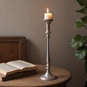 Bougeoir de sol élégant en aluminium de qualité supérieure Prix compétitif Lanterne décorative en métal pour la décoration intérieure - Product Image 2