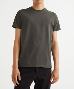 Camiseta de manga corta para hombre de Algodón 100% con hombros caídos y cuello redondo de gran tamaño con estampado de pantalla personalizado y precio al por mayor - Product Image 1