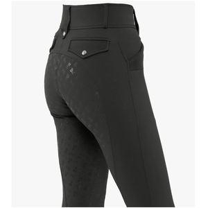 Pantalones de montar a caballo personalizados recién llegados, ropa ecuestre, agarre de asiento completo, venta al por mayor, pantalones elásticos de 4 vías - Product Image 4