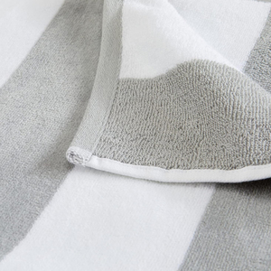 Best Quality Custom Printed Cabana <b>Stripe</b> Pool Swim and Bath <b>Towel</b> Factory Wholesale Cotton Beach <b>Towel</b> - Product Image 6