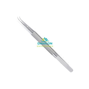 Micro-pince à attacher en acier inoxydable, 6 pouces (15cm), 8mm D, pointes CVD 0.3mm - Product Image 4
