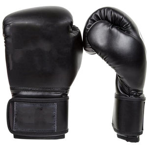Logo personnalisé demi-doigts de boxe MMA Grappling Kickboxing Fight Sparring Gloves avec sac de boxe Training - Product Image 5