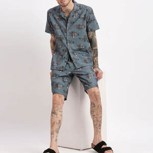 Best Style New Article OEM Service Men Summer <b>Shorts</b> <b>Set</b> Lightweight Top Classy Look Beach Wear Printed <b>T</b>-<b>Shirt</b> & <b>Shorts</b> <b>Set</b> - Product Image 4