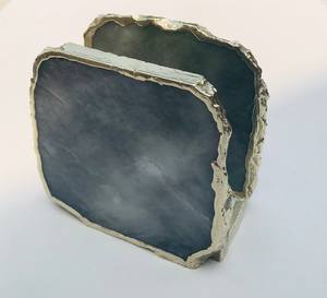 Dernier Pas Cher En Gros À La Main Nouveau Style Agate rond de serviette sous-verres maison et cuisine - Product Image 3