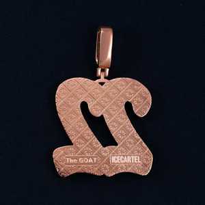 Colgante de Moissanita Personalizado de 22 Quilates con Acabado en Oro de 14K, Colgantes y Dijes Únicos y Elegantes - Product Image 3