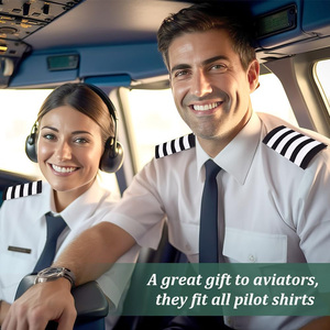 ป้ายปักลายสีน้ำเงินเข้มแบบคลาสสิกพร้อมป้ายติดโลโก้ออกแบบได้ตามต้องการสำหรับใช้เป็นชุดและบริการ - Product Image 5