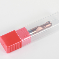 HANDERK Hrc55/65/75 fraise à nez sphérique mèches 2/4 flûte ensemble de fraises en carbure monobloc pour outil CNC