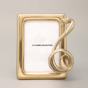 Marco de Fotos de Aluminio de Primera Calidad con Diseño de Hojas, Duradero y Elegante, con Estilo Moderno, Perfecto para Enmarcar Fotos - Product Image 5