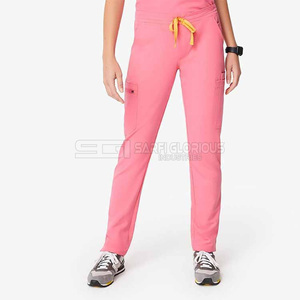 Ensembles d'uniformes médicaux d'été 2025 pour femmes, de haute qualité, en tricot, pour infirmières et médecins, en promotion - Product Image 4