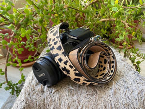 Correa de cámara de estilo occidental para cuello ajustable, cinturón de hombro de piel con estampado de animales Vintage Unisex - Product Image 5