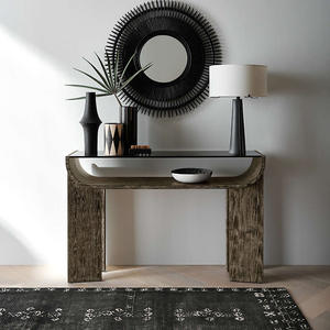 Espejo de Pared de Diseño Moderno, Alta Calidad y Durabilidad, con Marco Metálico, Color y Tamaño Personalizables para Salón de Belleza - Product Image 2