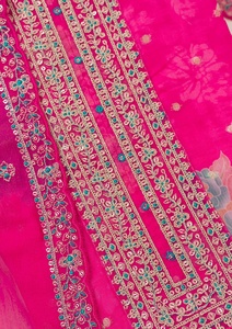 Trajes Shalwar Kameez transpirables sin costuras para mujer, de calidad superior, OEM, venta al por mayor, vestido de seda para mujer, trajes sin costuras - Product Image 2