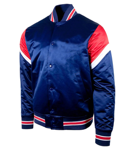 Nueva y elegante chaqueta universitaria de manga larga, ropa informal de tendencia, chaqueta universitaria con logotipo de Color personalizado para hombre - Product Image 3
