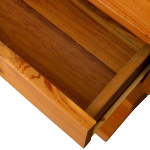 Mesa Consola de Lujo con Espejo, Madera de Teca Sólida, Mueble de Entrada Personalizado, Diseño Moderno para Dormitorio, Sala de Estar, Villa, Hotel - Product Image 5