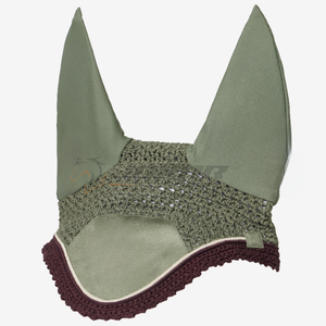 Haute qualité cheval oreille Bonnet Crochet mouche voile léger lavable respirant Pakistan fait pour élégant équitation oreille Bonnet - Product Image 4