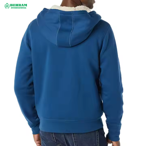 Sudaderas con Cremallera Unisex Estilo Vintage para Venta al por Mayor 2026, con Logotipo Personalizado, Transpirables, de Algodón/Bambú, para Invierno, Servicio OEM - Product Image 4