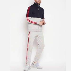 Survêtement à motif solide de qualité supérieure, veste et pantalon au design moderne, pour l'entraînement quotidien d'hiver, grande taille - Product Image 2