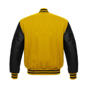 2025 Vintage Custom Polyester/Cotton Winter <b>Baseball</b> Letterman <b>Jackets</b> <b>Men</b> High Street Customized Color Front Stand Collar - Product Image 2