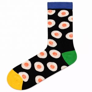 Chaussettes fantaisie de haute qualité avec motifs graphiques personnalisés, chaussettes en coton unisexes pour la vente au détail et la distribution en gros, fabriquées en usine - Product Image 6
