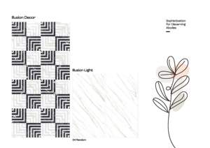 Carrelage en porcelaine vitrifiée imitation pierre brillante moderne Glimmer, 600x1200mm, luxe, artistique, pour les murs et les sols intérieurs de villas - Product Image 4