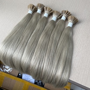 Extensions de cheveux i-tip platine longues et lisses de haute qualité Vente en gros de cheveux humains vietnamiens - Product Image 3