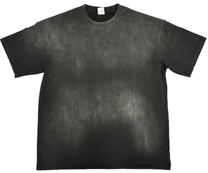 High Quality Wholesale Acid Washed Vintage Cotton t Shirts Oversized Boxy Fit Cropped <b>Tshirt</b> Men - Product Image 1