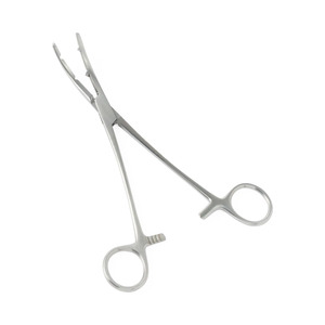 คีมผ่าตัดมดลูกแบบโค้ง Heaney-Kanter ขนาด 8-3/8 นิ้ว ผลิตจากเหล็กกล้าไร้สนิมทางการแพทย์ สำหรับเครื่องมือผ่าตัดทางนรีเวช - Product Image 1