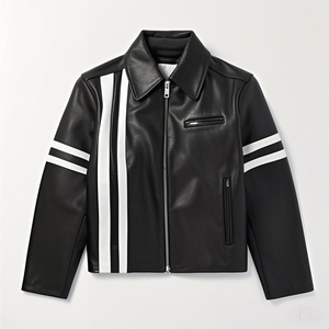 Nuevas chaquetas de hombre de gran venta, chaqueta de cuero, abrigo para hombre, chaqueta de invierno de cuero PU para motorista 2025 - Product Image 1