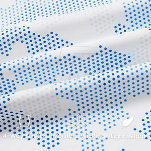 เสื้อแจ็คเก็ตซับลิเมชั่นแบบซิปครึ่งตัวสำหรับผู้ชาย เสื้อผ้ากีฬาสมัยใหม่ เสื้อแจ็คเก็ตซับลิเมชั่นแบบซิปครึ่งตัวสำหรับการฝึกซ้อมและสไตล์ลำลอง - Product Image 6