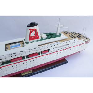 Haute qualité MS DEUTSCHLAND modèles en bois bateau navires de croisière européens modèle peint à la main décoration cadeau - Product Image 4