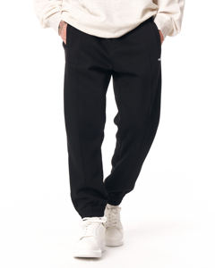 OEM servicio personalizado de gran tamaño pesado algodón hombres personalizado básico Premium negro Jogger pantalón oferta al por mayor tendencia 2024 calidad - Product Image 4