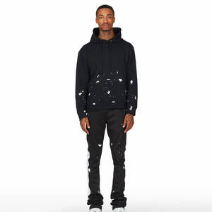 Vente à chaud vêtements de sport survêtements respirants en polyester vêtements de sport de haute qualité survêtement de couleur contrastée - Product Image 1