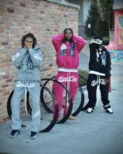 Venta caliente Zip Hoodie Over Face Fleece 3D Logo Puff Print Bulk Heavyweight Rhinestone Full Zip up Hoodie Sudadera con capucha bordada personalizada - Product Image 2