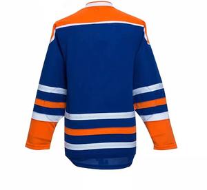 Ensemble d'uniformes de hockey sur glace bon marché/nouvelle mode logo personnalisé équipe sports sublimation uniforme de hockey sur glace - Product Image 5