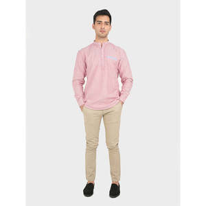 Chemise habillée décontractée pour homme ONELLA, coupe ajustée, anti-plis, col montant, manches longues, extensible, idéale pour l'automne, nouvelle offre ODM - Product Image 1