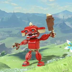 ตัวต่อนาโนบล็อก Zelda BOTW โบโคบลิน ชุดตัวต่อพลาสติกแบบกำหนดเอง ฟิกเกอร์การ์ตูนทหาร แอคชั่นฟิกเกอร์ ของเล่นสัตว์เพื่อการศึกษา - Product Image 2