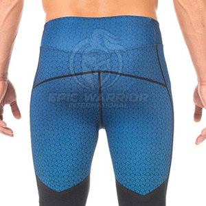 Legging de sport pour homme, taille élastique, grande taille, design personnalisé - Product Image 6