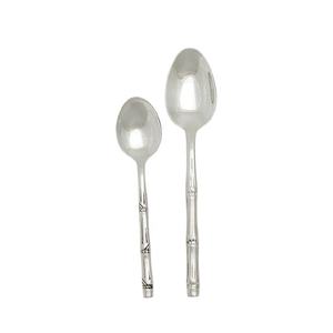 ชุดเครื่องใช้บนโต๊ะอาหารสุดพรีเมียมทำจากเหล็กทองเหลืองสีเงินจำนวน5ชิ้น - Product Image 2