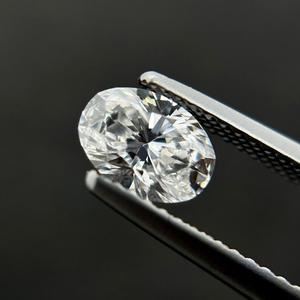 IGI/lab cultivé 3.21 Ct ovale coupe diamant VS1 clarté F couleur pour la fabrication de bijoux écologiques lâche sa bague - Product Image 5