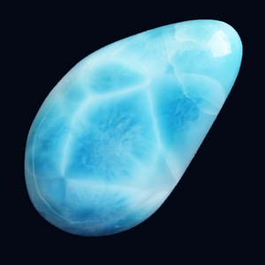 Vendedor superior, Natural pectolita azul, tamaño 3-21MM, cabujón en forma de pera, corte de piedras preciosas sueltas naturales de alta calidad para la fabricación de joyas - Product Image 2