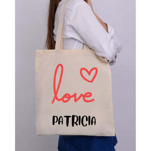 Bolsa de Mano de Algodón para el Día de San Valentín, Bolsas para Expresar el Amor - Product Image 3