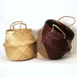 ตะกร้าหญ้าทะเลแบบพับได้ตะกร้าฟางแบบพับได้ - Product Image 6