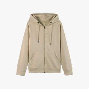 Autumn And Winter New <b>Men'S</b> <b>Zipper</b> Hoodie <b>Cardigan</b> Plain Color Solid Zip-Up Hoodies Customized Logo <b>Men</b> Hoodies - Product Image 2