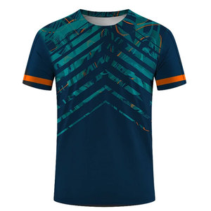 คอลเลกชันฤดูร้อนของผู้ชายเสื้อยืด3D คอกลมแขนสั้นขนาดใหญ่พิเศษเสื้อแฟชั่นแห้งเร็วผ้าถักสำหรับออกกำลังกายดีไซน์ที่ดีที่สุด - Product Image 2