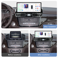 Système multimédia de voiture Android Mekede DUDU 2K 12,3 pouces pour Benz GLE GLS W166 X166 2015-2019