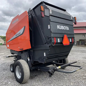 Kubota BV4160 Round Baler Farm Tractor Attachment Small <b>Straw</b> Hay Baler Machine with Engine for Agriculture Use Factory Price - Product Image 3